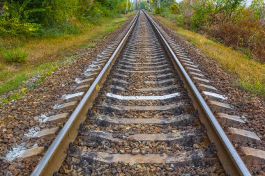 sonbahar tren çok bırakarak