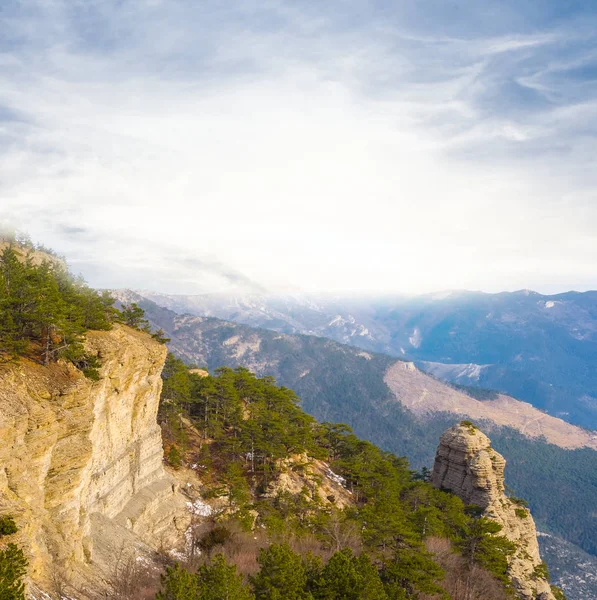 Verano montaña cresta paisaje — Foto de Stock