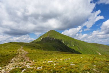 Hoverla Dağı için Ukrayna Karpatlar görüntülemek