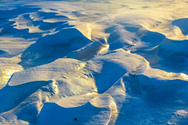 Close Gelo Neve Fundo — Fotografia de Stock