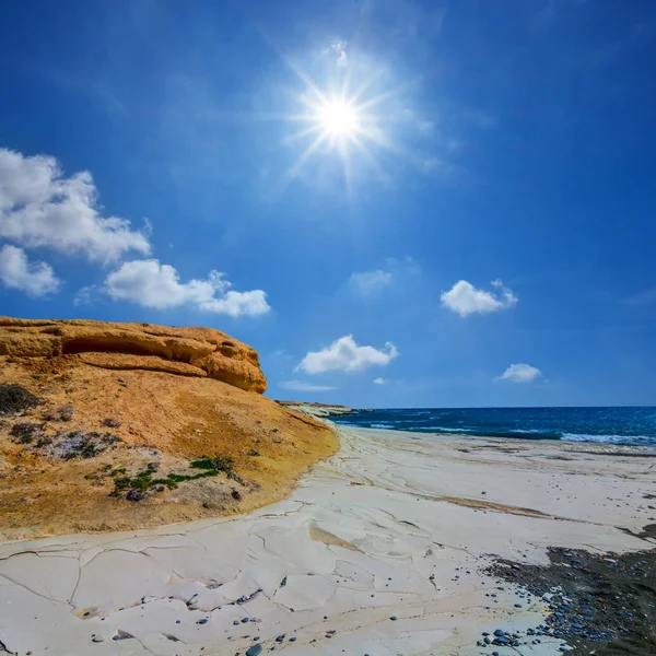 Gnistrande Sol Kap Havet — Stockfoto