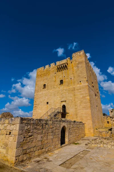 Kolossi Castle Tower Cyprus — Stock Photo, Image