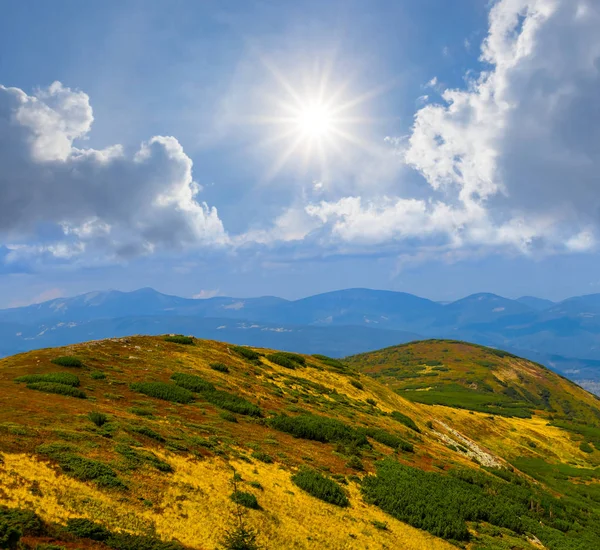 Alleghenische Gebergtegordels Onder Een Hete Zomerzon — Stockfoto