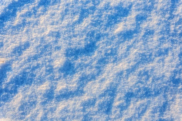 特写镜头雪块平原 冬天背景 — 图库照片