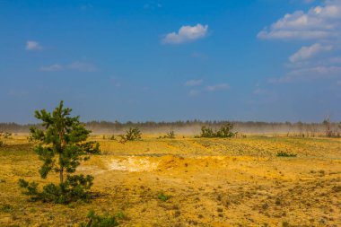 kumlu fırtına yaz çöl