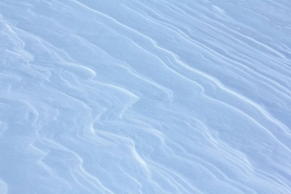 Closeup White Snow Natural Background — Stock Photo, Image