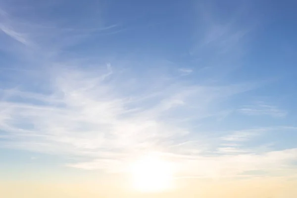 Dramatic Sunset Cloudy Sky Evening Outdoor Background — Stock Photo, Image