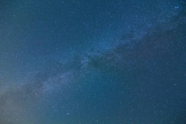 Cielo Estrellado Noche Con Vía Láctea Fondo Natural Noche —  Fotos de Stock