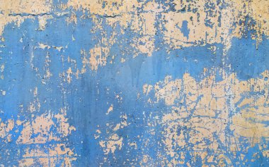 Eski püskü boyanmış beton duvar dokusu arkaplanı