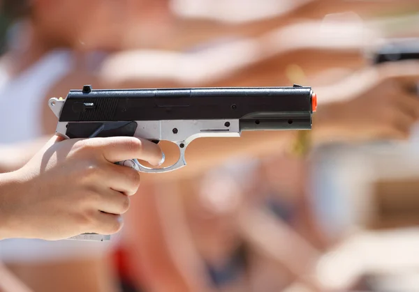 Pistola neumática de tiro — Foto de Stock