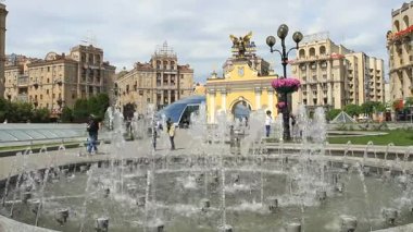 Kiev bağımsızlık Meydanı Çeşmesi