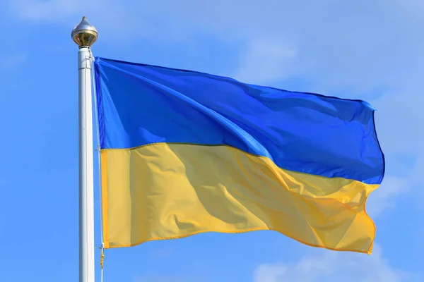 Flagge der Ukraine — Stockfoto