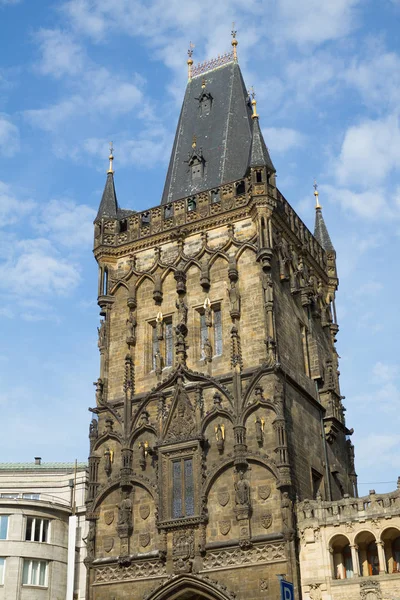 Powder tower in Prague — Stock Photo, Image