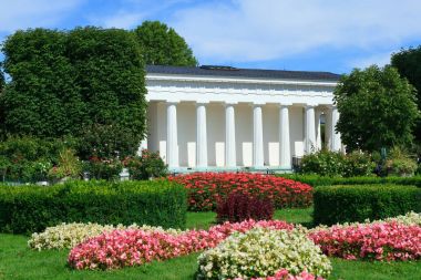 Viyana'da Volksgarten Parkı