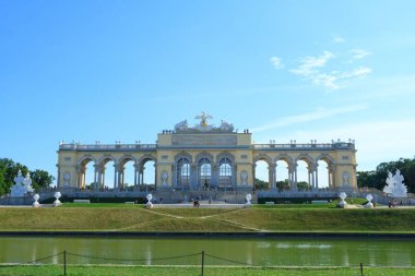 Gloriette monument in Schonbrunn Palace clipart