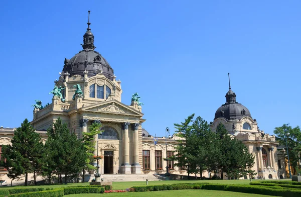 Spa termalne Szechenyi w Budapeszcie — Zdjęcie stockowe