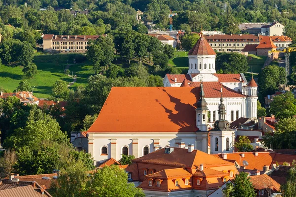 Prechistensky Cathedral - katedra prawosławna w Wilnie. — Zdjęcie stockowe