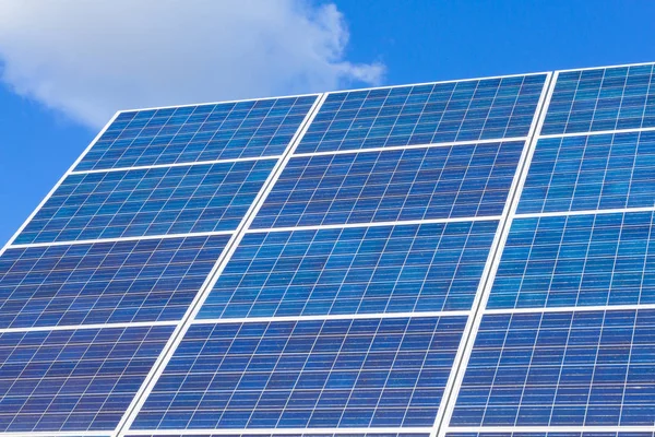 Solar panel battery — Stock Photo, Image