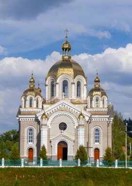 Ukrayna 'nın Skhidnytsia Lviv bölgesinde bulunan Ortodoks Kilisesi