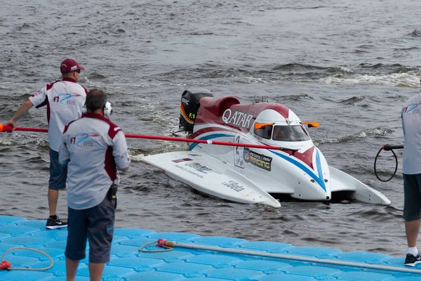 Vyshgorod Ukraine Juli 2013 Grand Prix Formel H2O Weltmeisterschaft Motorboot — Stockfoto