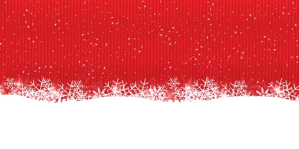 Navidad nieve invierno fondo — Vector de stock