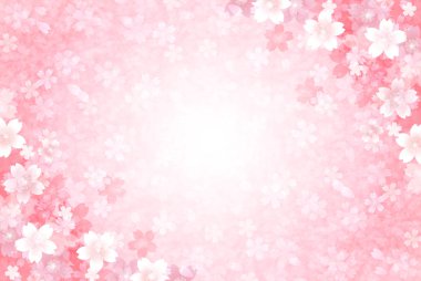 Kiraz Japonca yeni yıl kartı arka plan kağıt