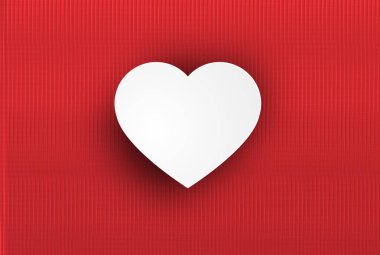 Sevgililer kalp Japon kağıt arka plan