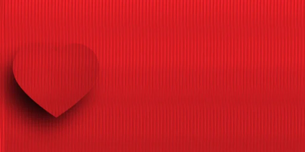 Valentijn hart Japanse papier achtergrond — Stockvector