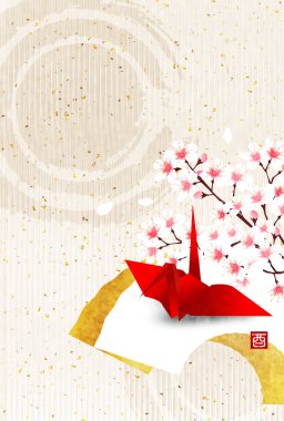 Horoz vinç tebrik kartı arka plan