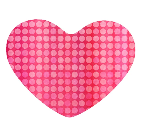 Corazón de San Valentín rosa icono — Vector de stock