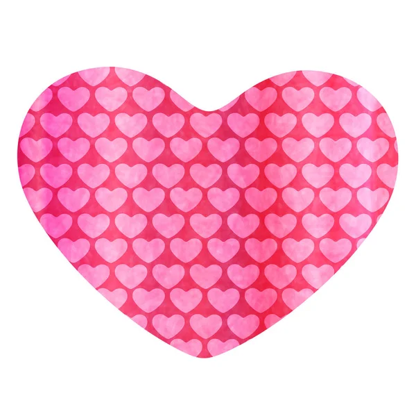 Corazón de San Valentín rosa icono — Archivo Imágenes Vectoriales