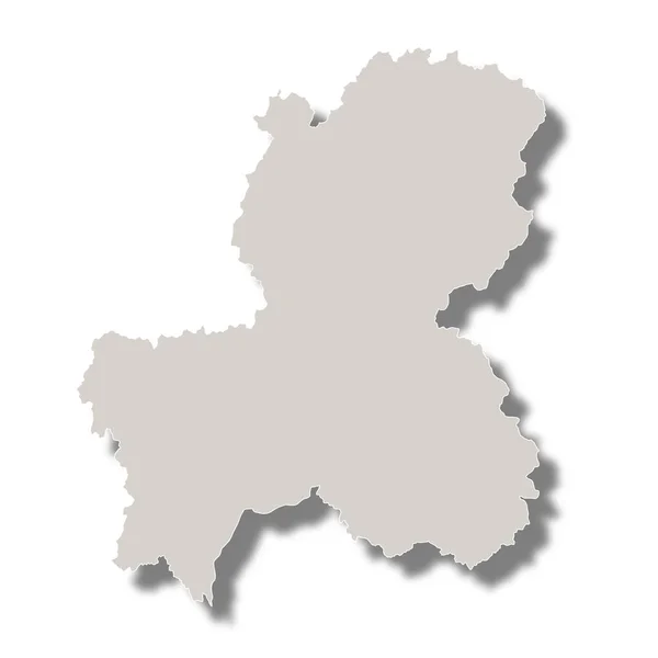 Japanische Karte Präfektur-Symbol — Stockvektor