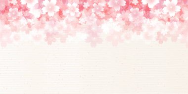 Kiraz Japon kağıt bahar arka plan