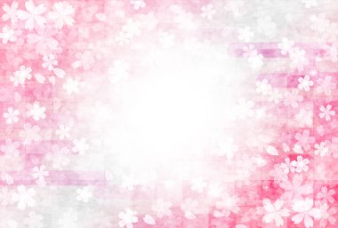 Kiraz Japon kağıt bahar arka plan