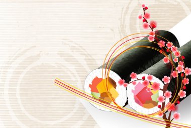 Suşi Erik Şubat arka plan