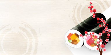 Suşi Erik Şubat arka plan