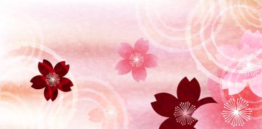 Kiraz bahar çiçek arka plan