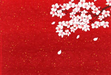 Kiraz bahar çiçek arka plan