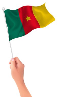 Kamerun bayrağı el simgesi