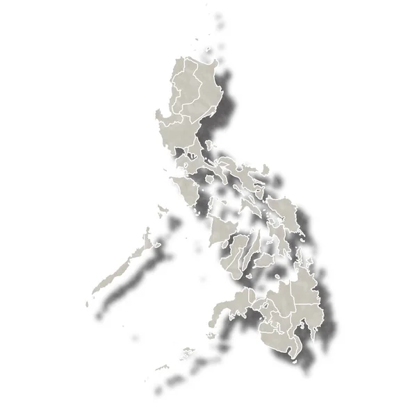 Філіппіни карту міста значок — стоковий вектор