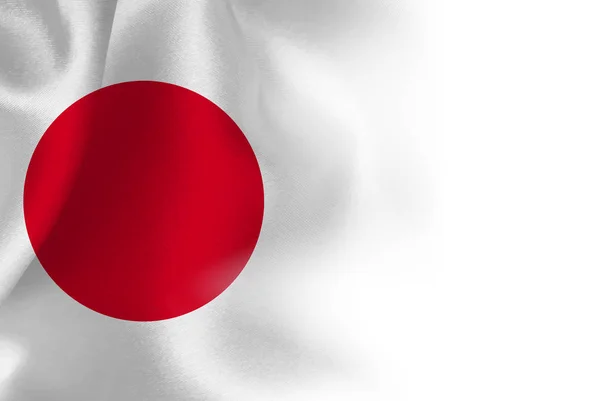 Японский национальный флаг — стоковый вектор