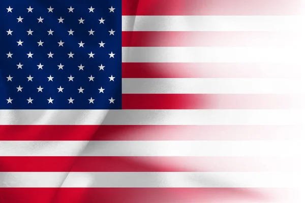 Hintergrund der amerikanischen Nationalflagge — Stockvektor