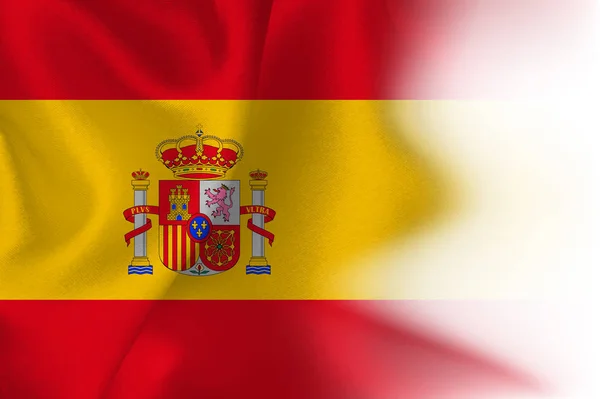 Spanien land nationalflagge hintergrund — Stockvektor