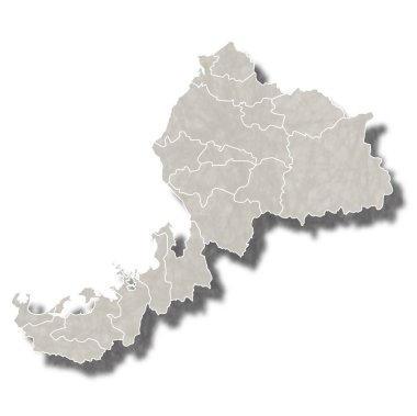 Fukui Japonya harita simgesi
