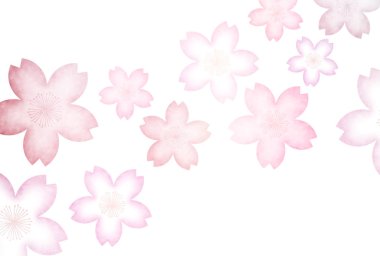 Kiraz bahar Japon kağıt arka plan