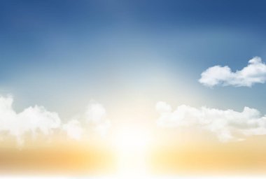 Gökyüzü doğa manzara arka plan