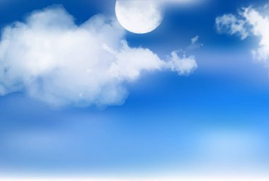 Gökyüzü doğa manzara arka plan