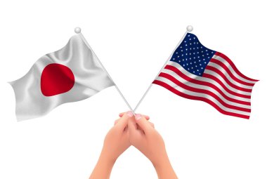 Amerika Japonya bayrak simgesi