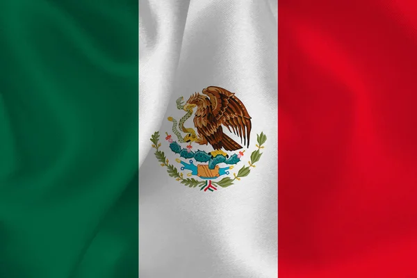 Mexiko Flagge Land Hintergrund — Stockvektor