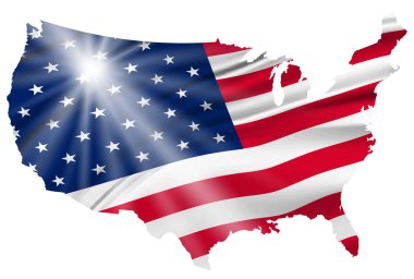  Amerika bayrak simgesini göster simgesi
